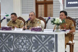 Bupati Zaki Paparkan Program Perlindungan Pekerja Di Hadapan Tim Penilai PARITRANA Awards