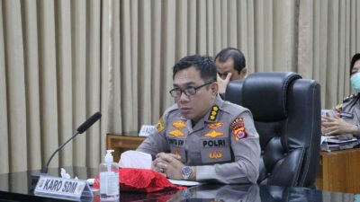 Persiapan Pelaksanaan Rekrutmen Anggota Polri 2023, Polda Banten Ikuti Zoom Meeting