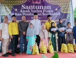 Berlangsung Meriah, DPC KWRI Kab. Tangerang Gelar Santunan Anak Yatim dan Pemberian Sembako