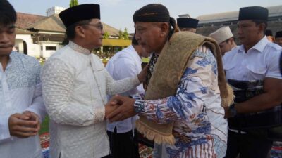 Danrem 064/MY Shalat Idul Fitri 1444 H Bersama Anggota