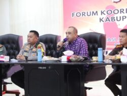 Bupati Zaki Pimpin Rakor Forkopimda Jelang Hari Buruh