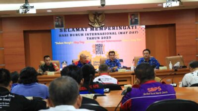 Sekda Kabupaten Tangerang Pimpin Rapat Persiapan Peringatan Hari Buruh Intenasional
