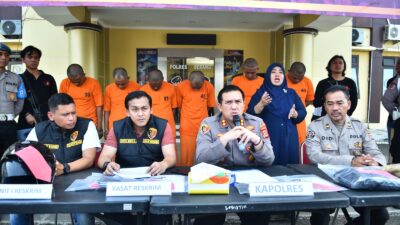 Berkedok Debt Collector, 4 Pelaku Perampas Ranmor Ditangkap Satreskrim Polres Serang