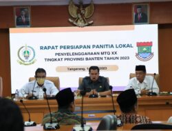 Sekda Kabupaten Tangerang Pimpin Rapat Persiapan MTQ XX Tingkat Provinsi Banten