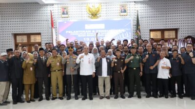 Bupati Zaki Hadiri Pelantikan Pengurus KONI Kabupaten Tangerang Periode 2023-2027