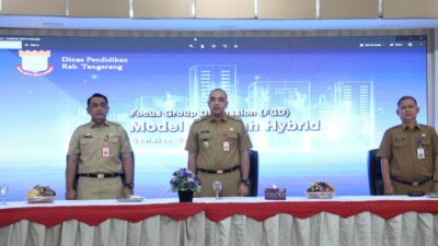 Bupati Zaki Buka FGD Pembahasan Sekolah Hybrid