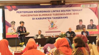Sekda Buka Rapat Koordinasi Lintas Sektor Percepatan Eliminasi Tuberculosis di Kabupaten Tangerang