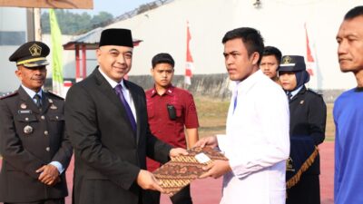 Peringatan HUT Ke-78 RI, Bupati Tangerang Berikan SK Remisi Para Anak Binaan dan Narapidana
