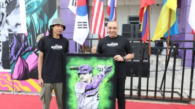 Bupati Tangerang, Buka Festival Mural Dan Grafiti Di Kabupaten Tangerang
