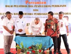 Bupati Zaki Resmikan Balai Pelatihan dan Penyuluhan Perikanan Kabupaten Tangerang