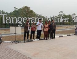Puluhan Orang Kontingen PMI Kecamatan Sukadiri Ikut Jumbara Ke 7 PMR Kabupaten Tangerang