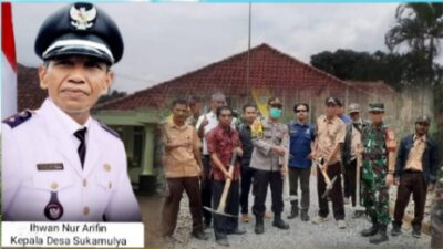 Realisasi Program Samisade, Pemdes Sukamulya Betonisasi Jalan Desa