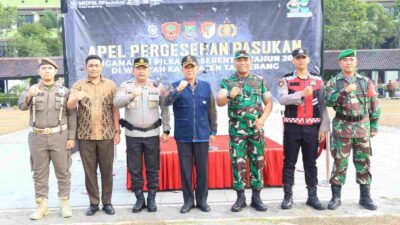 Pimpin Gelar Pasukan Pj. Bupati Tangerang: Jaga Netralitas, Informatif dan Humanis