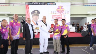 Bupati Tangerang Buka Kejuaraan Taekwondo Piala Bupati Cup Tingkat Pelajar