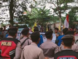 Buntut Oknum Polisi Pukul Mahasiswa, PMII Gelar Aksi Didepan Polresta Tangerang