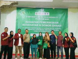 Gelar Donor Darah, PT. Musim Mas Berkolaborasi dengan LPM Kelurahan Titi Papan
