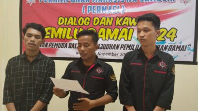 Wujud Dukung Pemilu Damai 2024, Permasi Serukan Tolak Politik Identitas