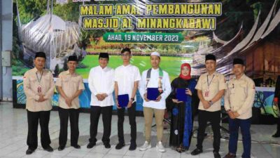 Sekda Hadiri Semarak Budaya Minangkabau dan Malam Amal Pembangunan Masjid Al Minangkabawi
