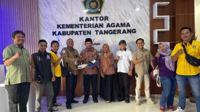 Menjalin Silaturahmi, DPC KWRI Kabupaten Tangerang Audiensi ke Kantor Kemenag