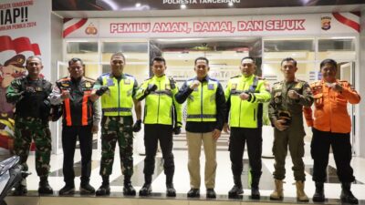 Pj Bupati Tangerang Bersama Jajaran Forkopimda Keliling Pantau Malam Pergantian Tahun