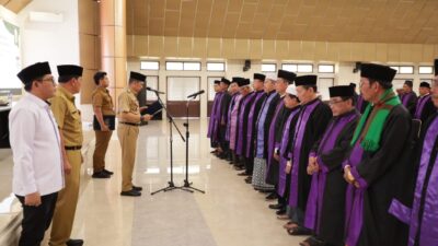 Pj Bupati Tangerang Lantik Dewan Hakim MTQ Ke-54