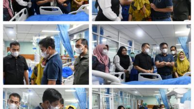 Gerak Cepat Atasi Keluhan Warga Kurang Mampu, Pj Gubernur Sumut Kunjungi Sakira Nayla Lubis yang Mengalami Cedera Tengkorak Kepala