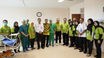 Pj Bupati Tangerang Tinjau Bakti Kesehatan Operasi Bibir Sumbing di RSUD Balaraja