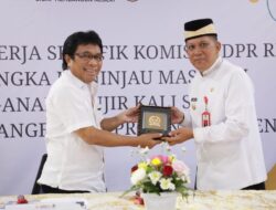 Pj Bupati Minta Komisi V DPR RI Dorong Pemerintah Pusat Normalisasi Kali Sabi
