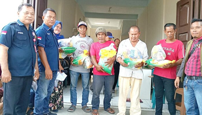 DPD SPRI Sumut Bagikan 200 Paket Sembako Kepada Warga Masyarakat Beserta Anak Yatim Piatu