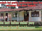 Tak Ada Perhatian Pemerintah, SMPN 3 Kadupandak Ambruk di Makan Usia