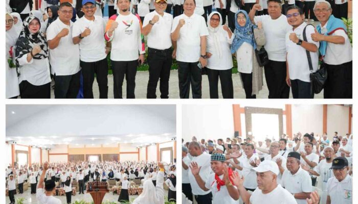 Kemenag RI Lounching Senam Haji dan Batik Haji Indonesia