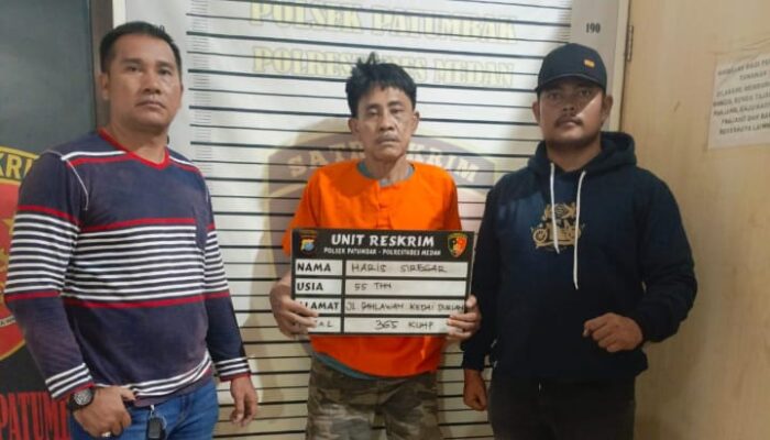 Polsek Patumbak Amankan AS Pelaku Pencurian Sepeda Motor Sadis