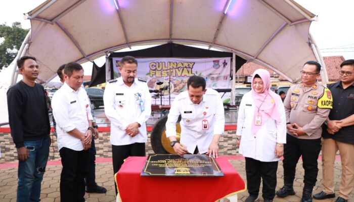 Pj Bupati Tangerang Buka Festival Kuliner di Sepatan