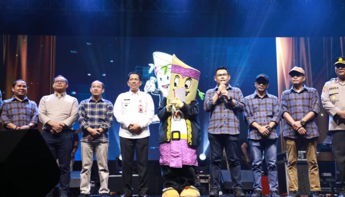 Pj Bupati Hadiri Peluncuran Maskot dan Jingle Pilkada Kabupaten Tangerang