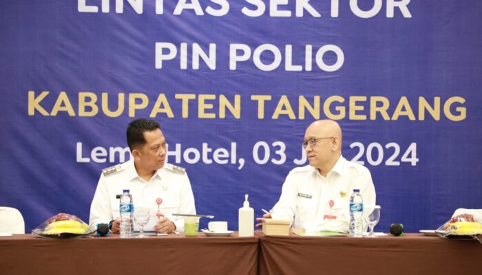 Pj Bupati Tangerang Buka Rakor Lintas Sektor PIN polio