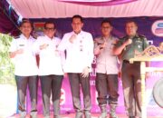 Pj Bupati Letakkan Batu Pertama Pembangunan Embung Perum Sudirman