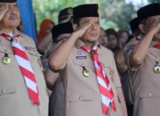 Pj Wali Kota Tangerang Jadi Pembina Upacara HUT Pramuka Ke-63