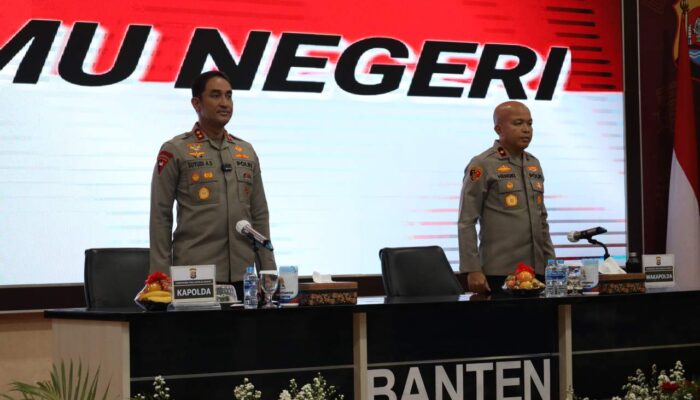 Kapolda Banten Sampaikan Commander Wish Kepada Personel Polda Banten