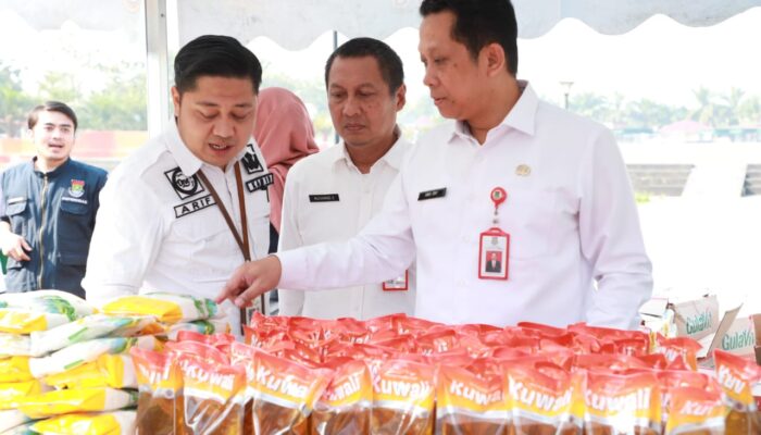 Pemkab Tangerang Kolaborasi Dengan TP PKK Gelar Bazar Pangan Murah