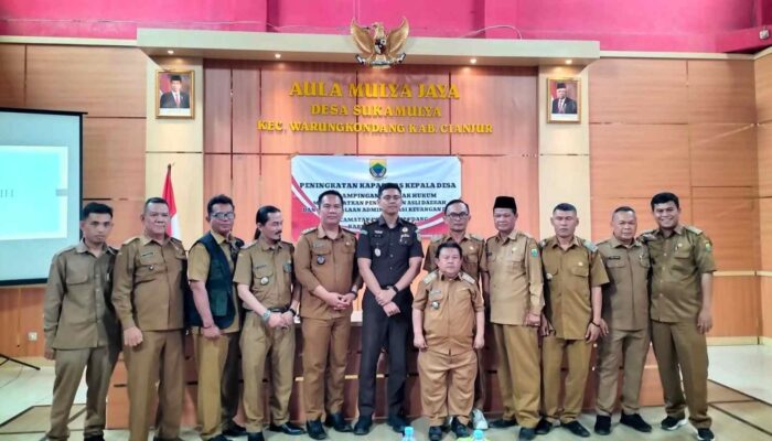 Kasubsi Intel Kejari Cianjur Ikuti Acara Peningkatan Kapasitas Kepala Desa