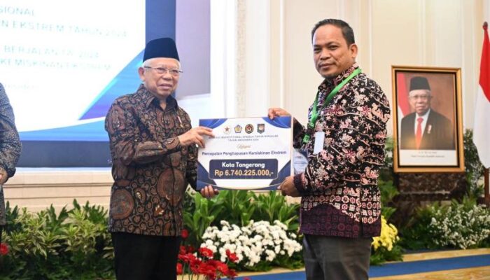 Sukses Atasi Kemiskinan Ekstrem, Pemkot Tangerang Raih Penghargaan Insentif Fiskal 2024