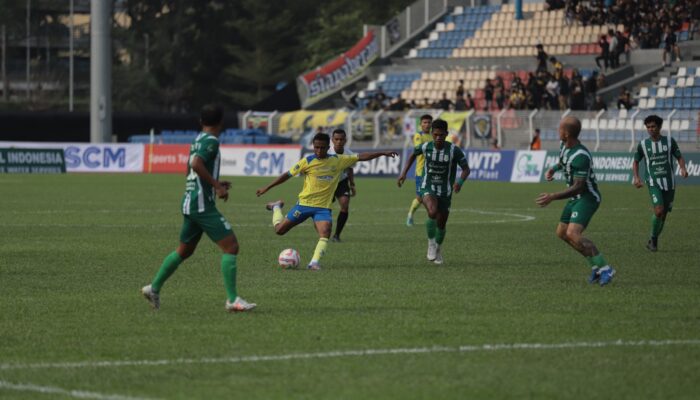 Lakoni Laga Lanjutan Pegadaian Liga 2, Persikota Tangerang Kalah Tipis dari PSMS