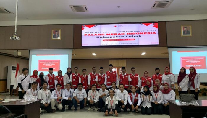 Pelantikan Dewan Kehormatan dan Pengurus PMI Kabupaten Lebak Masa Bakti 2024 – 2029