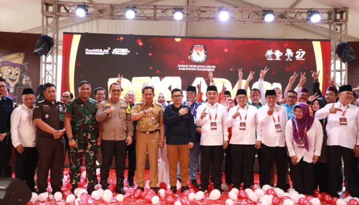 Pj Bupati Tangerang Hadiri Deklarasi Kampanye Damai Pilkada Kabupaten Tangerang
