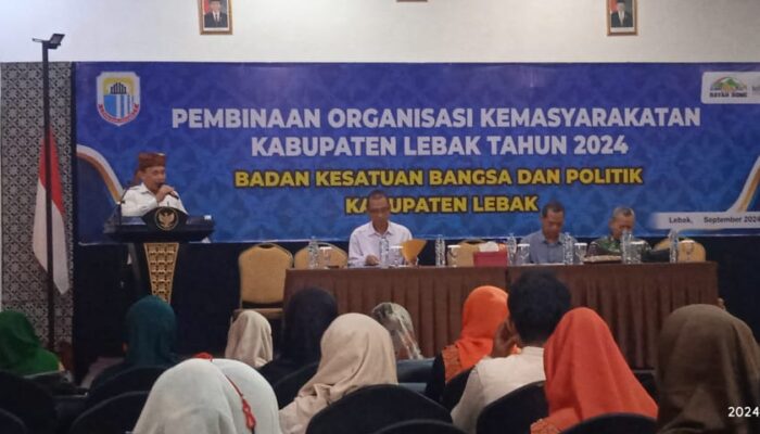 Pemkab Lebak Ciptakan Pengawasan Terpadu Ormas Tahun 2024