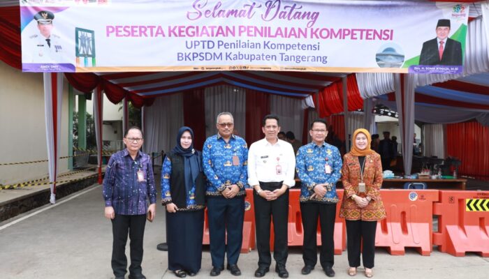 Pj Bupati Tangerang Buka Ujian Kompetensi PNS