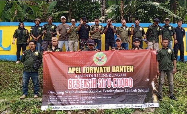 Forwatu Banten Desak Pemerintah Kembalikan Keasrian Situ dan Tindak oknum Pencemar Lingkungan