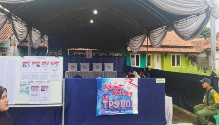 Cagub Dedi Mulyadi dan Cabup Bogor Rudi Susmanto Unggul Mutlak di TPS 001 Jasinga