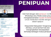 Waspadai Penipuan Mengatasnamakan Aparat Pemkab Tangerang
