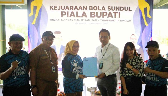 Disporabudpar Gelar Kejuaraan Bola Sundul SMP/SMA Se-Kabupaten Tangerang